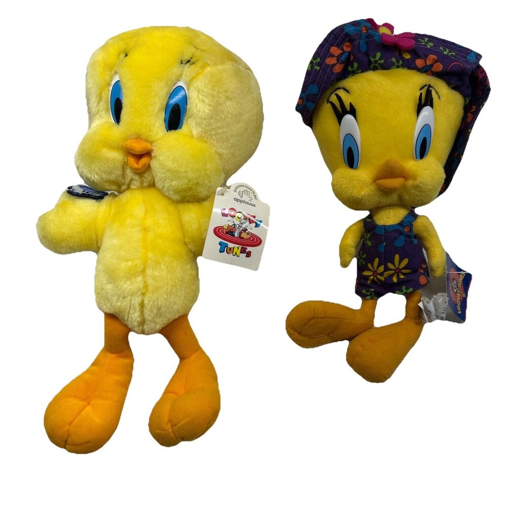 Vintage 90’s Tweety Bird Bundle -‎ Lot Of 2 - 1996 & 1998 - Looney Tunes